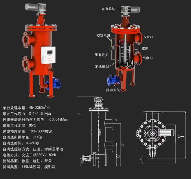自清洗過濾器CNAF-KT 自清洗過濾器CNAF-KT